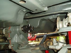No clearance at tailshaft housing