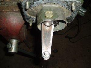 Shifter converted to reverse throw