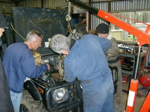 Damm - it came out of this opening so it must go back in........