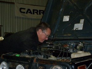 How come I'm the only one warm enough to finish the job ?